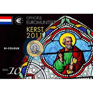 Euromince mince 8 dielna sada Holandsko 2011 (BU)