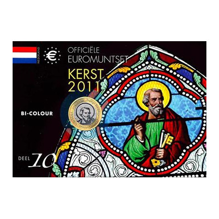 eurocoin eurocoins Set of 8 coins Netherlands 2011 (BU)