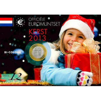 Euromince mince Sada 8 mincí Holandsko 2013 (BU)