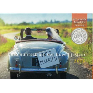 Euromince mince 8 dielna sada Holandsko 2016 (BU)