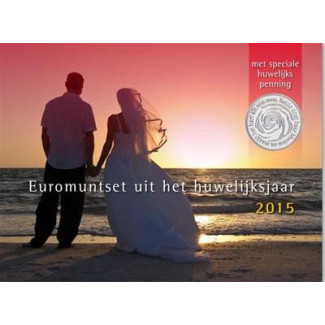 Euromince mince 8 dielna sada Holandsko 2015 (BU)