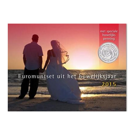 euroerme érme 8 darabos forgalmi sor Hollandia 2015 (BU)