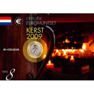 eurocoin eurocoins Set of 8 coins Netherlands 2009 (BU)