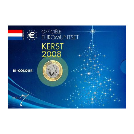 euroerme érme 8 darabos forgalmi sor Hollandia 2008 Esküvői szett (BU)