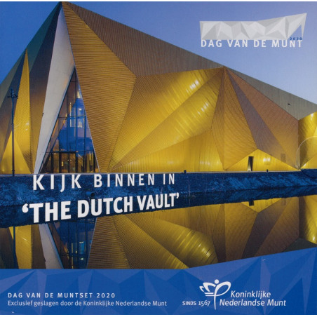 Holandsko 2020 sada 8 mincí Deň mincovne (BU)