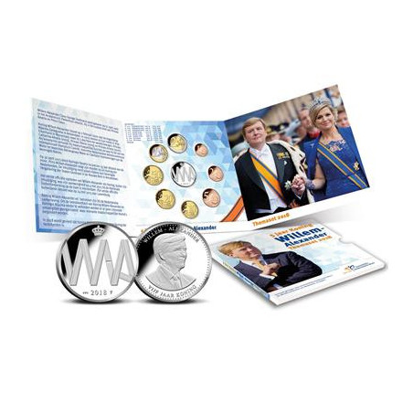 Netherlands 2018 set of 8 coins Themaset (BU)