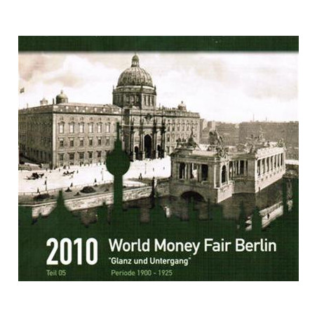 Netherlands 2010 set of 8 coins WMF (BU)