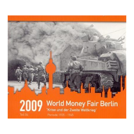 Netherlands 2009 set of 8 coins WMF (BU)