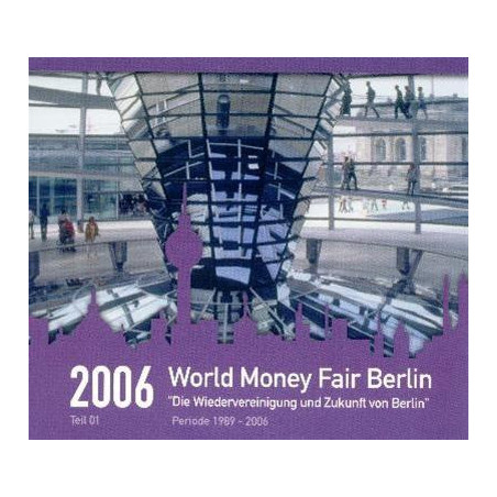 Netherlands 2006 set of 8 coins WMF (BU)