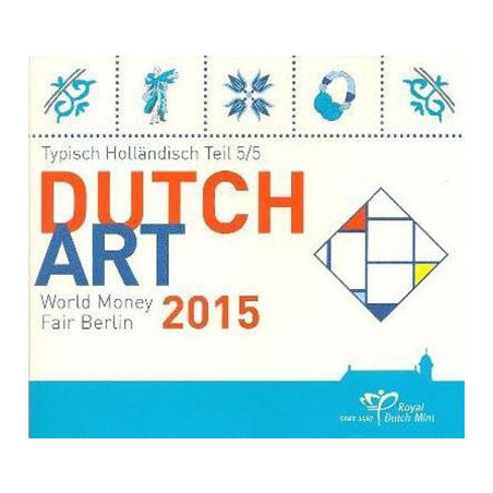 Netherlands 2015 set of 8 coins WMF (BU)