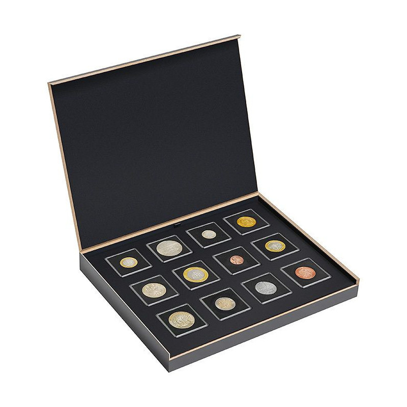 LUXOR coin case 12x QUADRUM coin capsule
