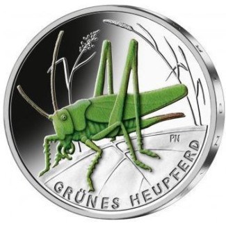 5 Euro Németország 2024 - A zöld szöcske (Proof)