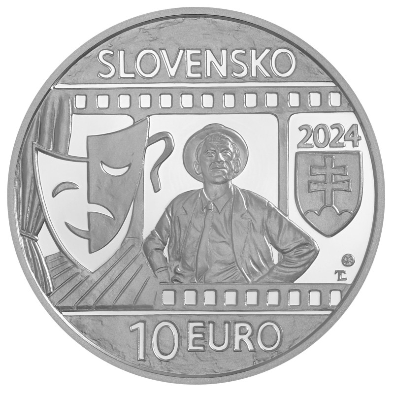 10 Euro Szlovákia 2024 - Jozef Kroner (Proof)
