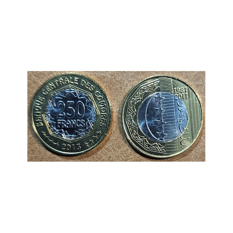 Comores 250 Francs 2013 (UNC)