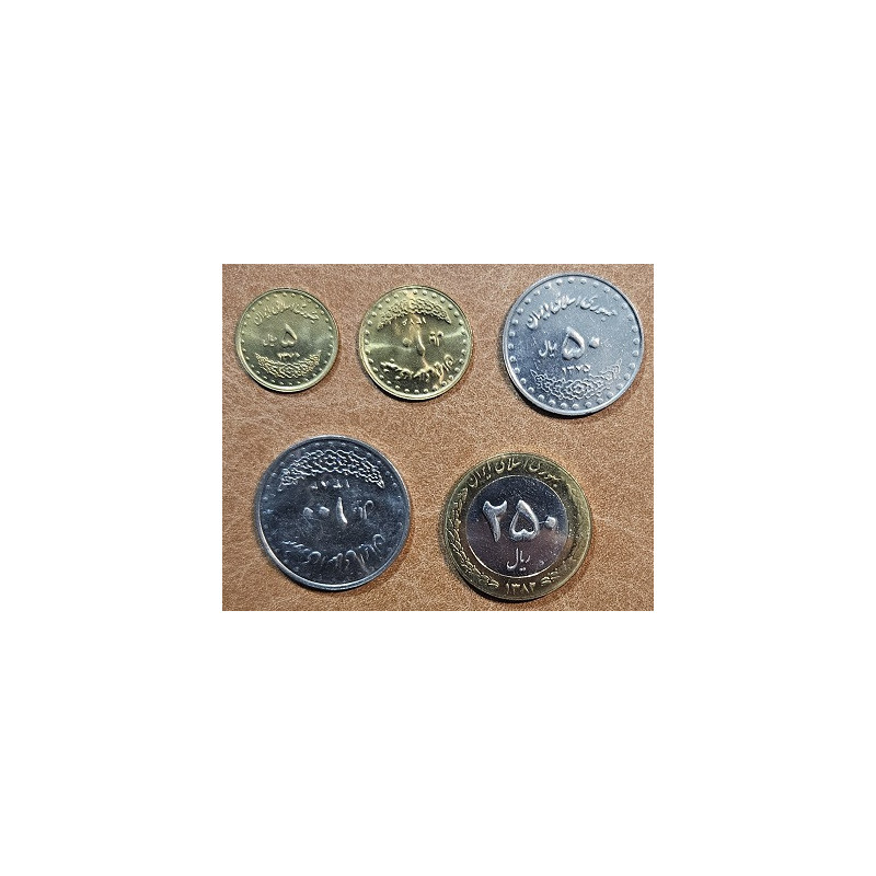 eurocoin eurocoins Iran 5 coins (UNC)