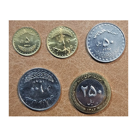 eurocoin eurocoins Iran 5 coins (UNC)