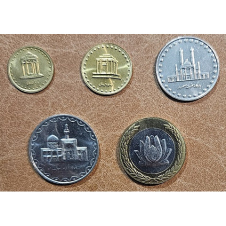 eurocoin eurocoins Iran 5 coins (UNC)