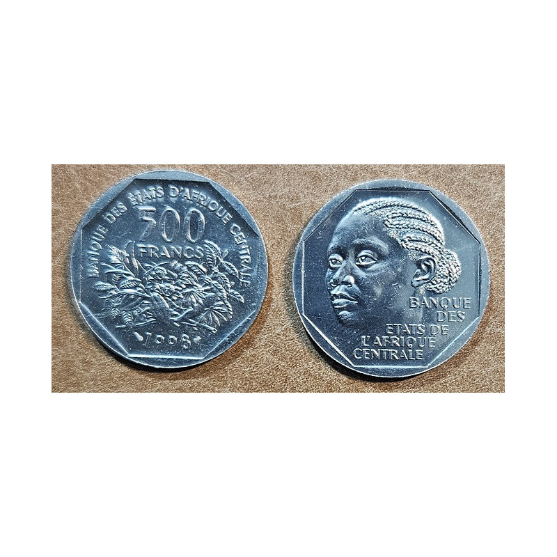 Stredoafrický frank 500 frankov 1998 (UNC)