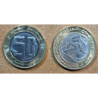 eurocoin eurocoins Algeria 50 dinars 2004 (UNC)