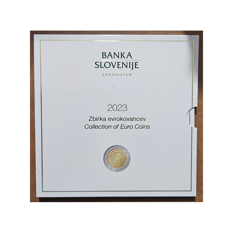 Slovinsko 2023 sada 10 mincí (Proof)