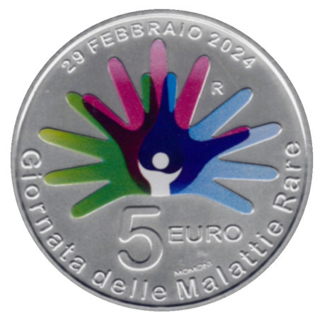 Italy 2024 set of 9 coins (BU)
