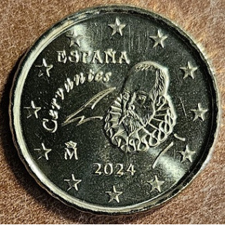 Euromince mince 10 cent Španielsko 2024 (UNC)