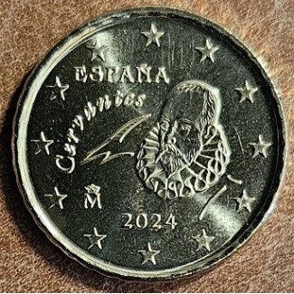 euroerme érme 10 cent Spanyolország 2024 (UNC)