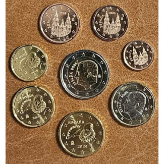 Spanyolország 2024 - 8 részes forgalmi sor (UNC)