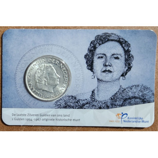 1 gulden Hollandia 1954-1967 (Ag - 2024 BU)
