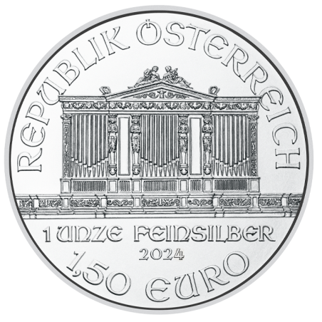 Ausztria 1,50 Euro 2024 Philharmonic 1oz (BU)
