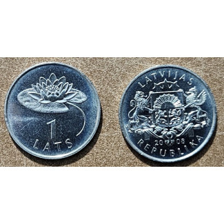 Lettország 1 Lats 2008 (UNC)