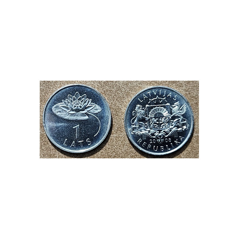 Lotyšsko 1 Lats 2008 (UNC)