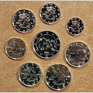 Finnország 2024 - 8 részes forgalmi sor (UNC)