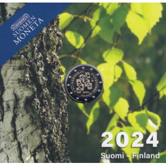 2 Euro Finland 2024 Vote for Democracy (Proof)