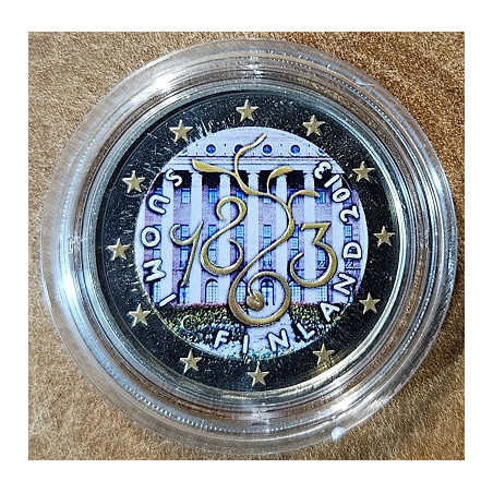 2 Euro Finland 2013 - 150th Anniversary of Parliament of 1863 VI.  (colored UNC)