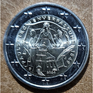 2 Euro Németország 2024 "J" - A Szent Pál Egyház alkotmánya (UNC)