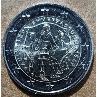 2 Euro Németország 2024 "F" - A Szent Pál Egyház alkotmánya (UNC)