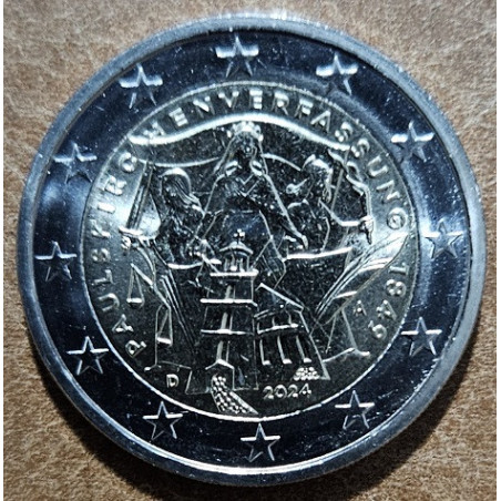 2 Euro Germany 2024 "A" Constitution of St. Paul's Church (UNC)