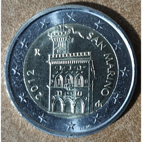 eurocoin eurocoins 2 Euro San Marino 2012 - Government House (UNC)