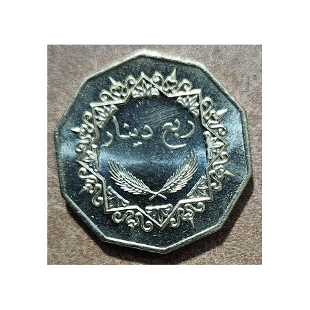 Libya 1/4 Dinar 2001 (1369) (UNC)