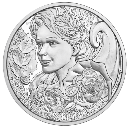 10 Euro Austria 2024 - Peony (Proof)
