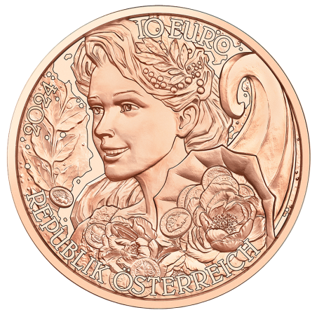 10 Euro Austria 2023 - Peony (UNC)