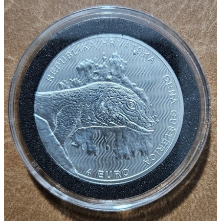 4 Euro Chorvátsko 2024 - Čierna jašterica (BU)
