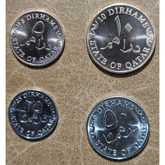 Katar 4 érme 2012 (UNC)