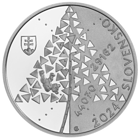 10 Euro Szlovákia 2024 - Alfréd Wetzler és Rudolf Vrbo beszámolója az auschwitzi náci táborról (Proof)