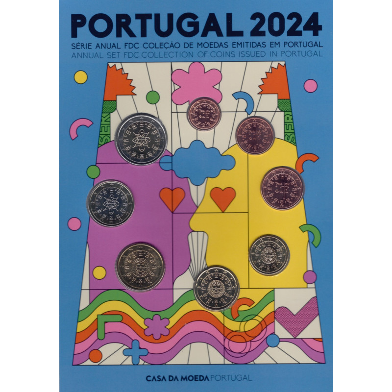 Portugália 2024 - 8 részes forgalmi sor (BU)