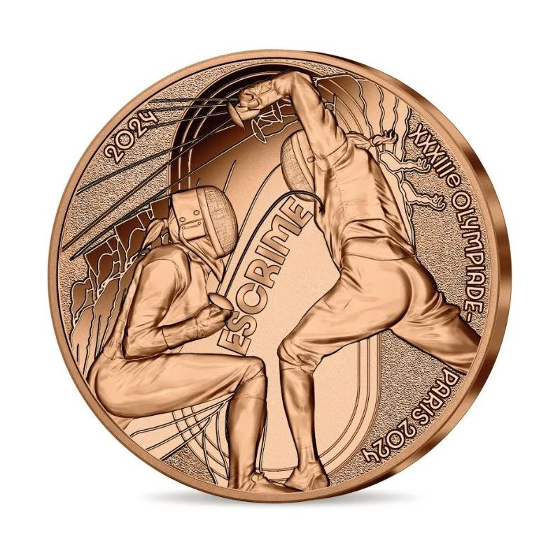 1/4 Euro France 2024 -  OG Paris 2024 - Fencing (UNC)