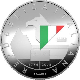 5 Euro Taliansko 2024 - Finančná polícia (Proof)