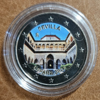 2 Euro Španielsko 2024 - Sevilla III. (farebná UNC)