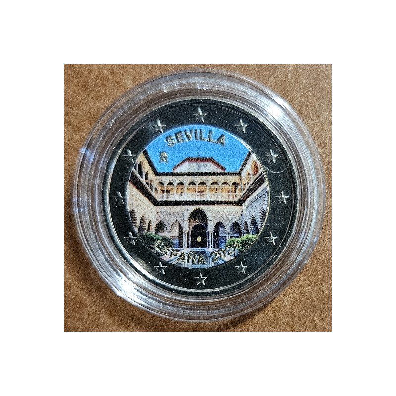 2 Euro Španielsko 2024 - Sevilla III. (farebná UNC)